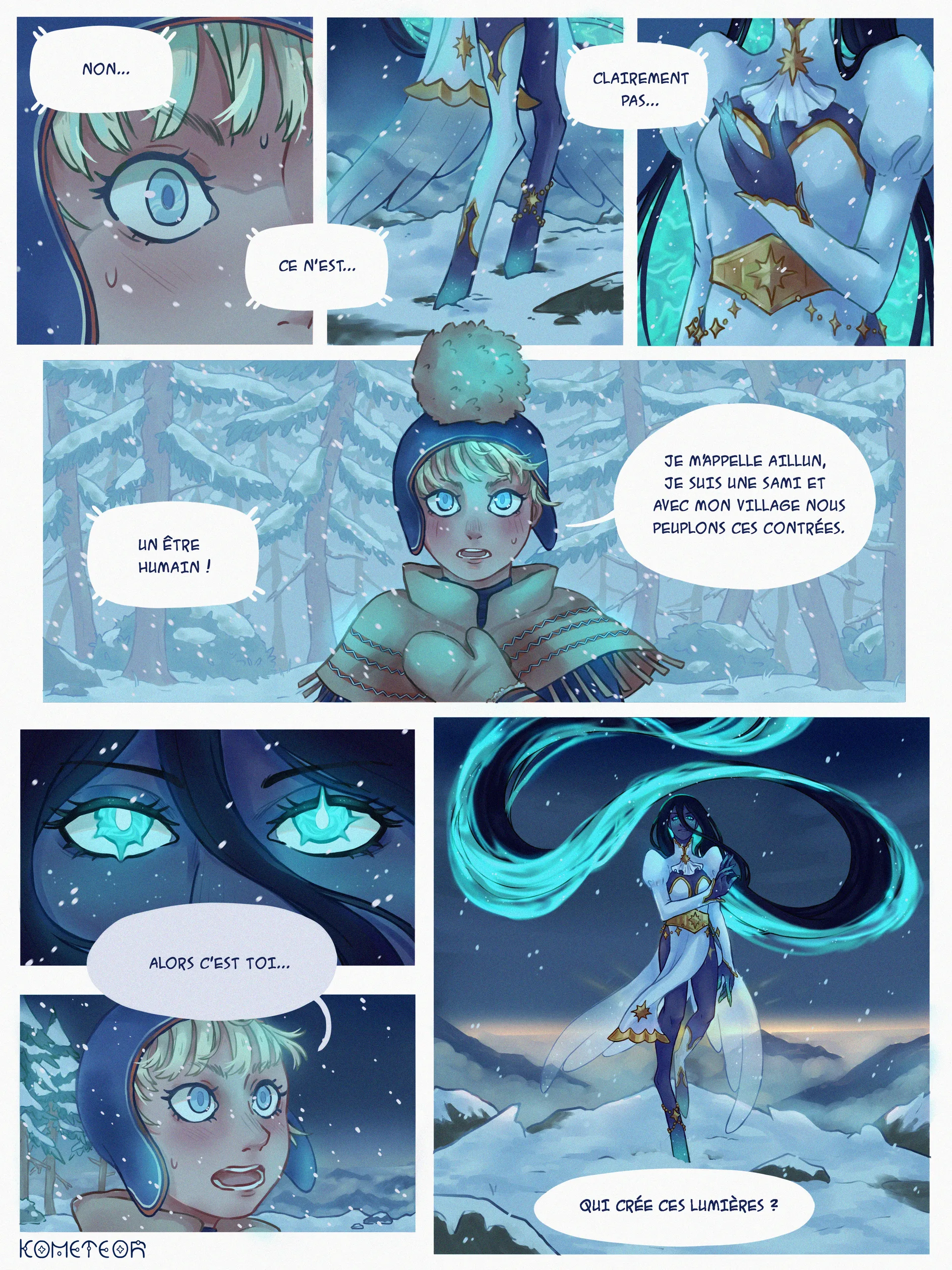 Le Chant des Lumières — Page